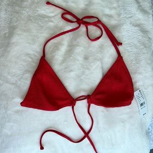 PACSUN New with Tag Red Bikini Top